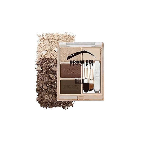 Kit de Fixação para Sobrancelhas Milani MBFB15 - #03 Dark - 4.2g