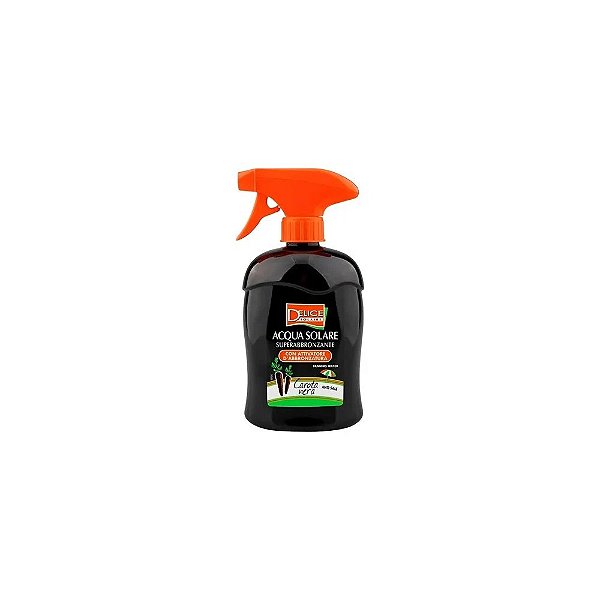 Bronzeador Delice Solaire Acqua Solare Superbronzeador - Cenoura Negra - 500ML