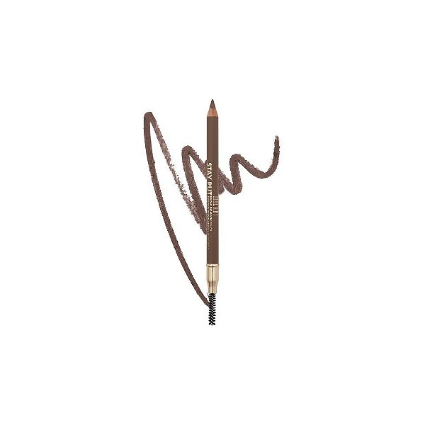 Lápis para Sobrancelhas Milani MPPB-04 - com Pente - Castanho