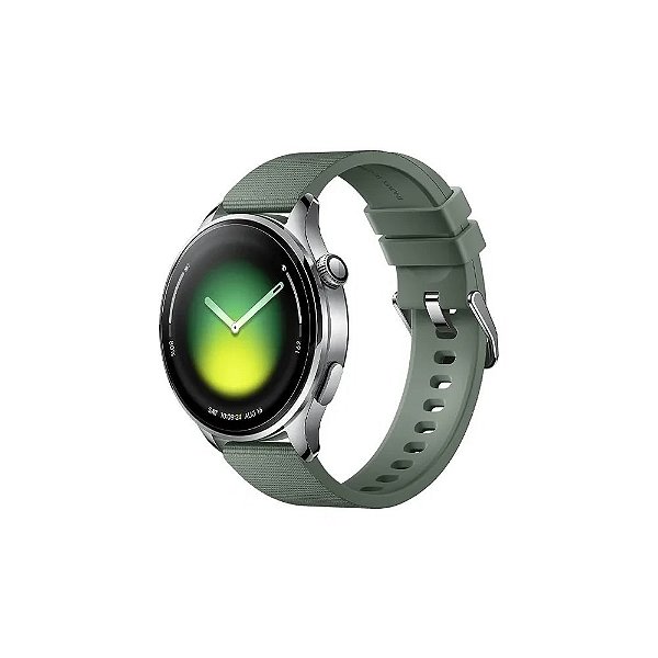 Relógio Xiaomi Watch 5 M2501W1 com GPS/Bluetooth - Pulseira Juniper Green