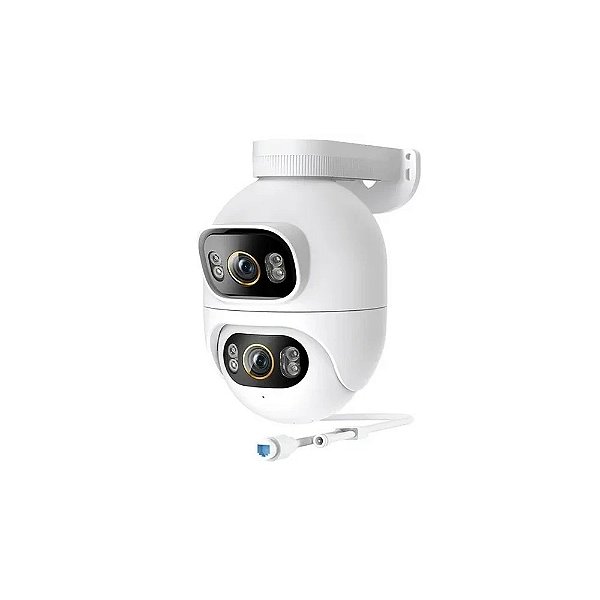 Câmera de Vigilância Imilab EC6 Dual Pro CMSXJ68A 5MP - Branca/Preta