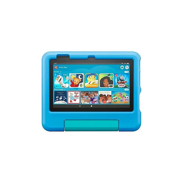 Tablet Amazon Fire HD 7 Kids 12ª Geração 16GB/2GB RAM de 7" 2MP/2MP + Capinha Azul