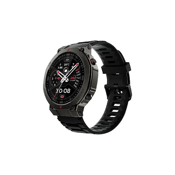 Relógio Black Shark GS3 Ultra BS-W2415 com GPS/Bluetooth - Cinza/Preto (Anatel)