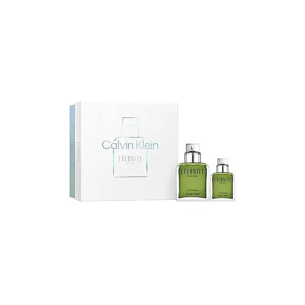 Kit Perfume Masculino Calvin Klein Eternity For Men Edp 100 ML + Perfume 30 ML