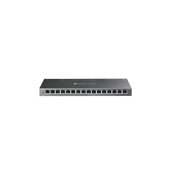 Switch TP-Link TL-SG116 com 16 Portas Ethernet de 10/100/1000 MBPS - Cinza