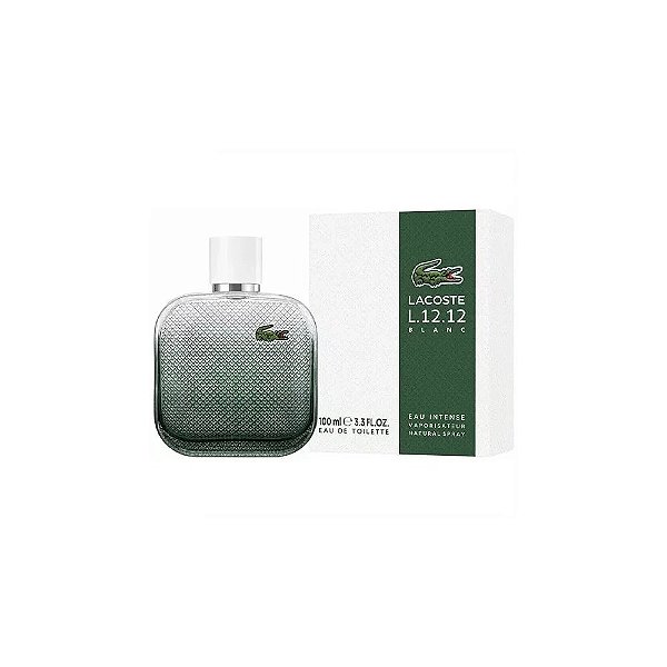 Perfume Masculino Lacoste L.12.12 Blanc Eau Intense Edt 100 ML