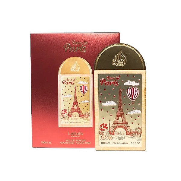 Perfume Unissex Lattafa Pride Love In Paris Edp 100ML
