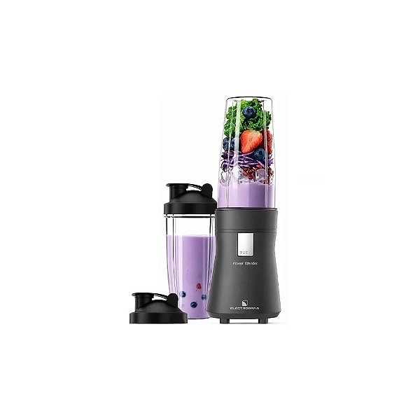 Liquidificador Electrobras Power Blender EBPB600 600 Watts 750ml 220 - 240 V ~ 50/60 Hz - Cinza
