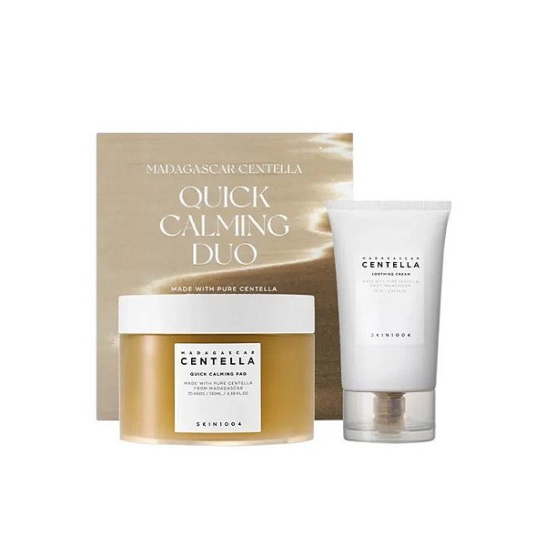 Kit Cuidado Facial SKIN1004 Madagascar Centella Quick Calming Duo - 2 Peças