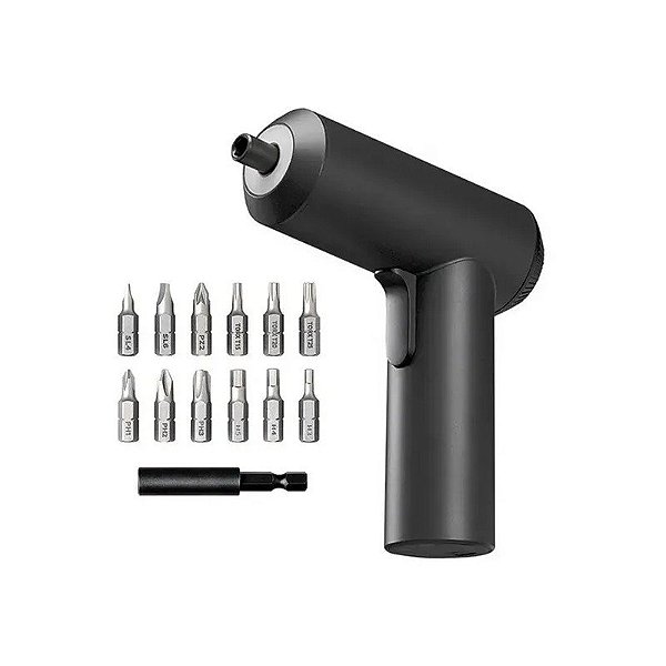 Parafusadeira Portátil Xiaomi Mi sem Fio MJDDLSD001QW - Cinza/Preto
