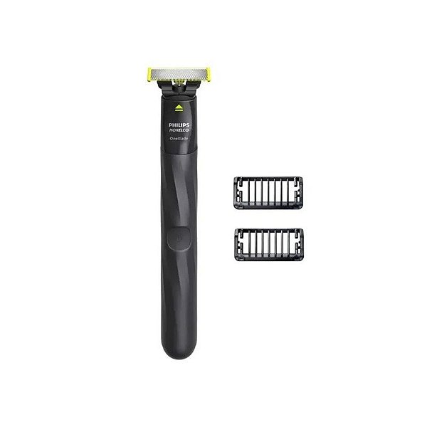 Barbeador Philips Norelco Oneblade QI1864/85 Portátil - Preto/Verde