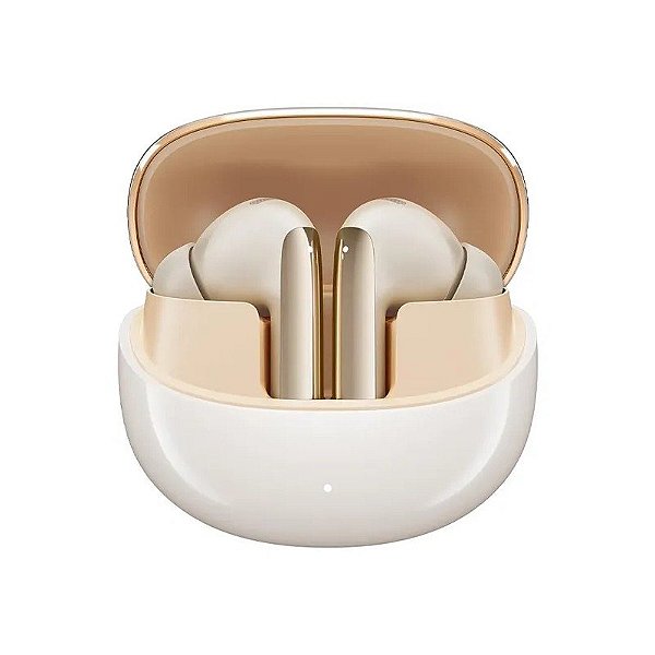 Fone de Ouvido Sem Fio QCY Buds Anc BH24HT08A com Cancelamento de Ruído Ativo/Cancelamento de Ruído Passivo - Dourado