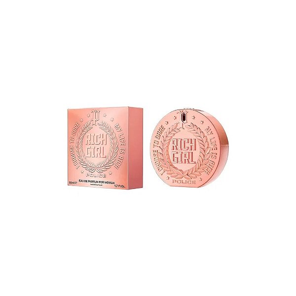 Perfume Feminino Police Rich Girl For Woman Edp 50 ML