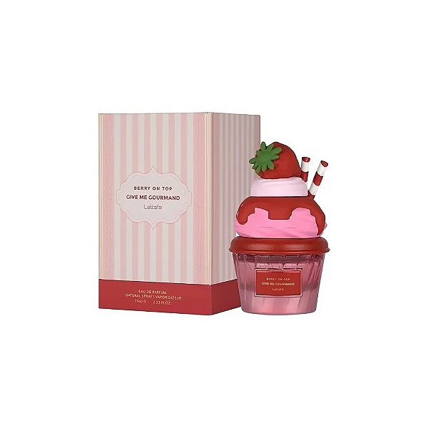 Perfume Feminino Lattafa Give Me Gourmand Berry On Top Edp 75 ML