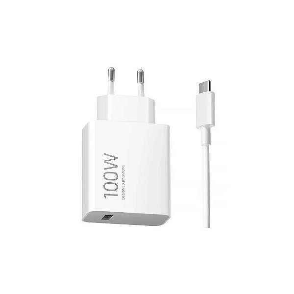 Carregador Xiaomi 100W Charging Combo MDY-19-Er (Tipo A) de 100 Watts + Cabo USB-C