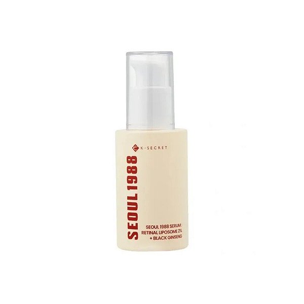 Sérum Facial K-Secret Seoul 1988: Retinal Lipossoma 2% + Ginseng Preto