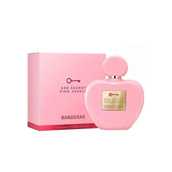 Perfume Feminino Antonio Banderas Her Secret Pink Absolu Eau de Parfum 80 ML