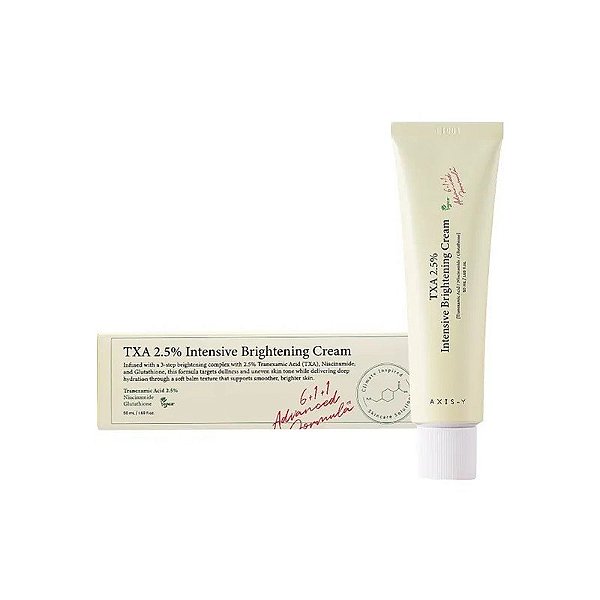 Creme Facial Hidratante Axis-Y Txa 2.5% Intensive Brightening 50ML