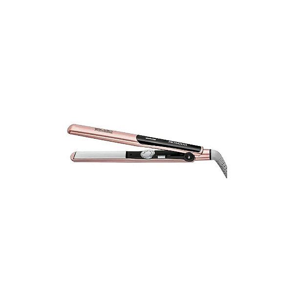 Chapinha de Cabelo Mondial Golden Rose P-20 220ºC Bivolt - Rosa Dourado