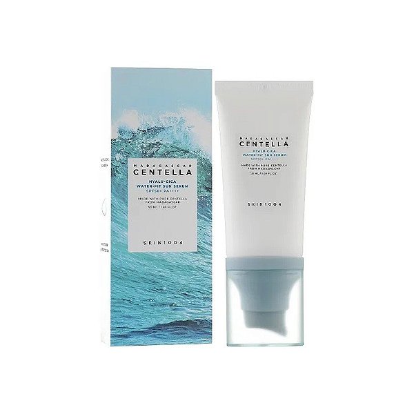 Protetor Solar Sérum SKIN1004 Madagascar Centella Hyalu-Cica Water-Fit SPF50+ Pa++++ de 50 ML