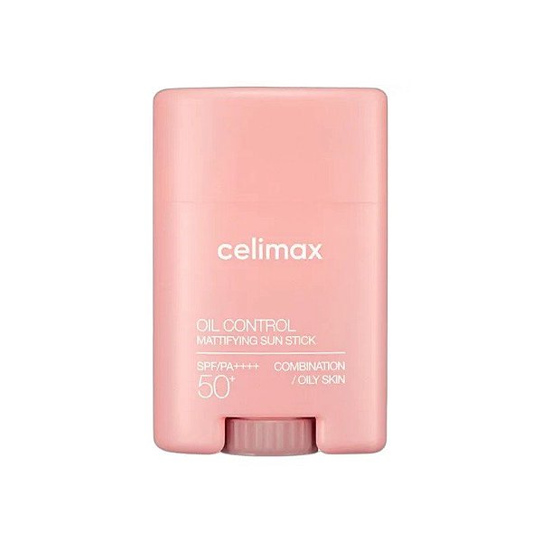 Protetor solar facial em barra Celimax Oil Control Mattifying Sun Stick FPS 50+ PA++++ 19 G