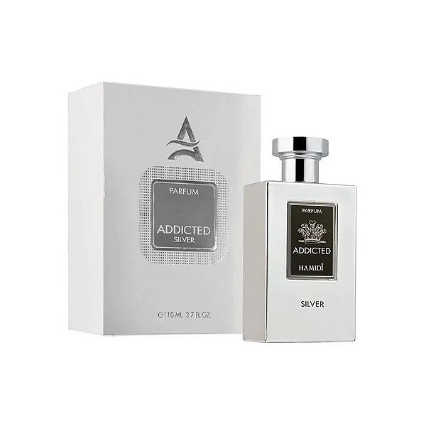 Perfume Masculino Hamidi Addicted Silver Perfume 110 ML