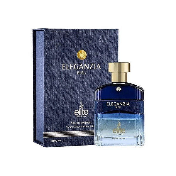 Perfume Masculino Risala Elite Eleganzia Bleu Edp 100 Ml