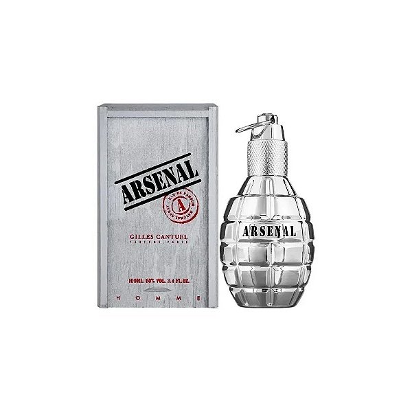 Perfume Masculino Gilles Cantuel Arsenal Platinum Eau de Parfum 100 ML