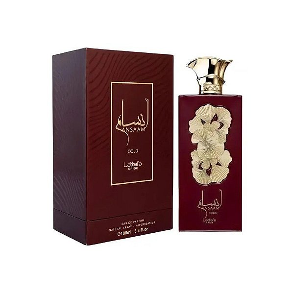Perfume Unissex Lattafa Pride Ansaam Gold Edp 100 ML