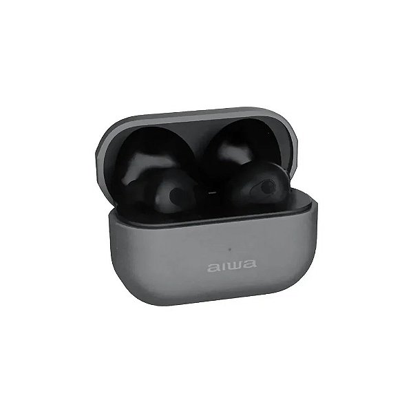 Fone de Ouvido Sem Fio Aiwa AWTWSGM3 - Preto/Cinza