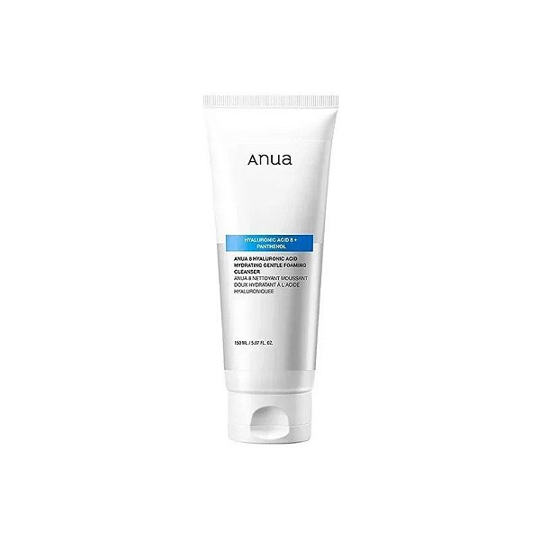 Limpador Facial Hidratante Suave Cleanser 8 Ácido Hialurônico Anua 150 ml