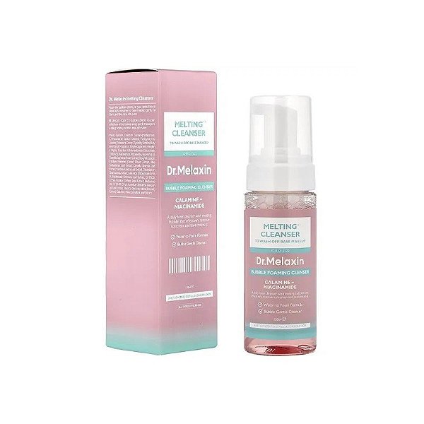 Espuma Facial de Limpeza Limpadora Derretida DR.Melaxin com Calamina + Niacinamida de 150 ML