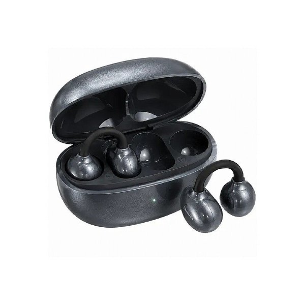 Fone de Ouvido Sem Fio Aiwa Ows Open AWG20B - Cinza
