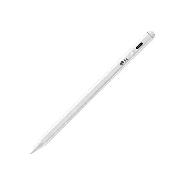 Caneta Pencil 4LIFE Universal Active Stylus Pen FLUNI1 para Ios/Android - Branco