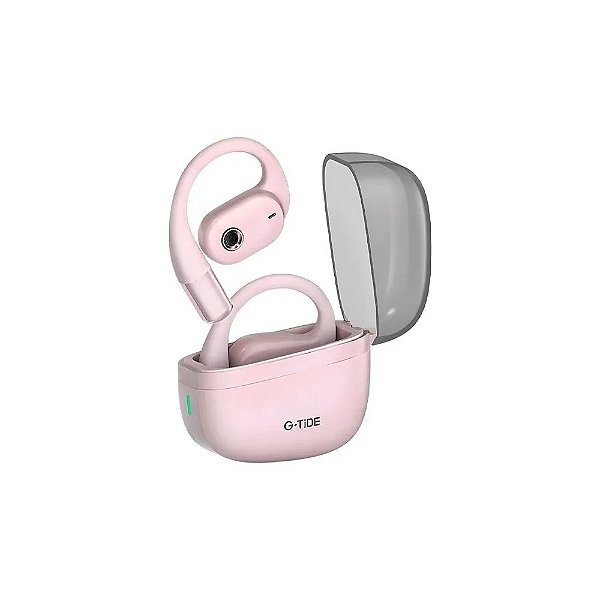 Fone de Ouvido Sem Fio G-Tide Ows 8 com Cancelamento de Ruído - Rosa