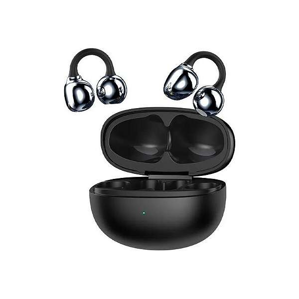 Fone de Ouvido Sem Fio G-Tide Clip 1 com Cancelamento de Ruído - Preto