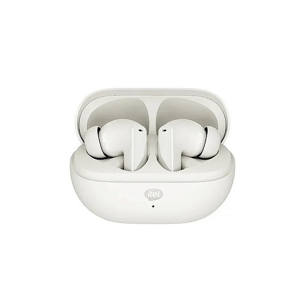 Fone de Ouvido Sem Fio Itel Buds Neo 3 com Bluetooth e Microfone - Branco Marfim