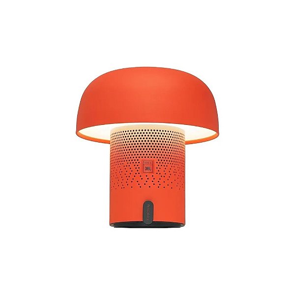 Luminária LED com Speaker JBL Kooduu Sensa Play Bluetooth - Laranja