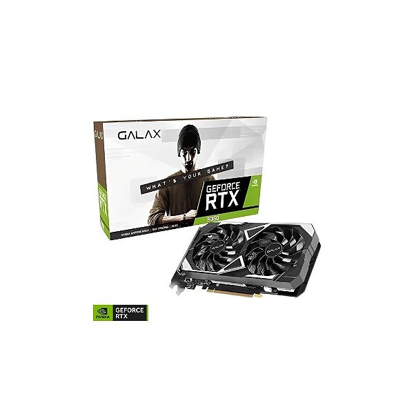 Placa de Vídeo Galax Geforce RTX 3050 Ex 6 GB GDDR6 (35NRLDHP90ID)
