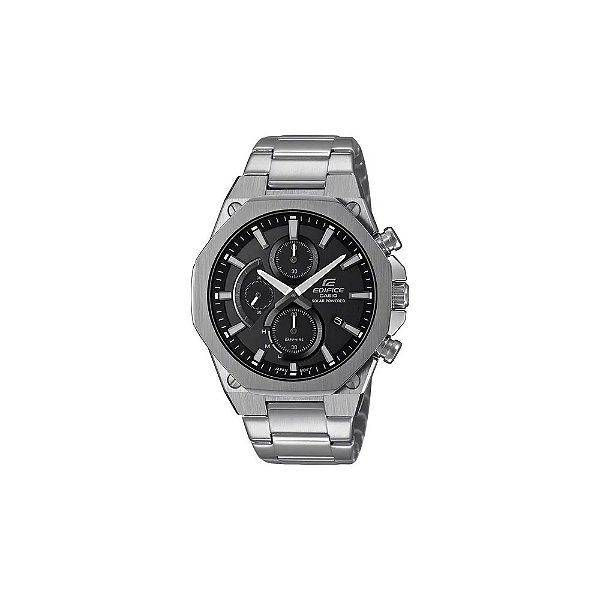 Relógio Casio Edifice EFS-S570D-1AUDF Analógico Masculino - Prata/Preto