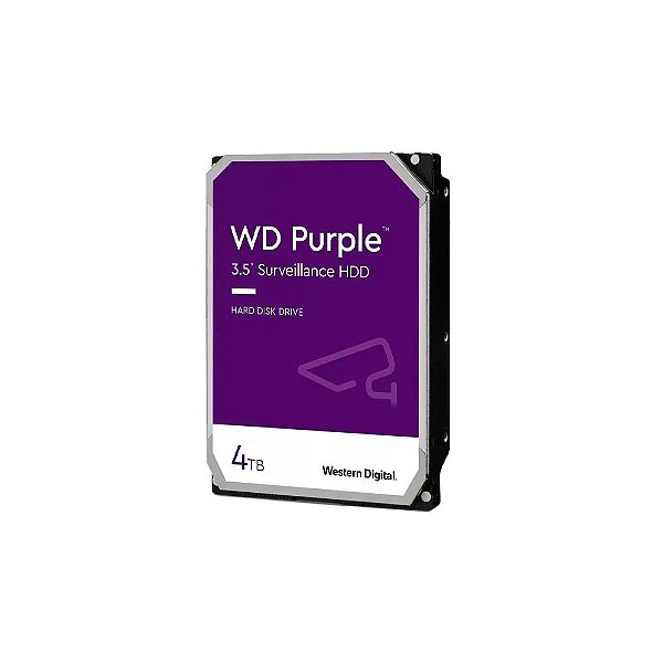 Disco Rígido de Vigilância Western Digital WD Purple 4 TB (WD43PURZ)