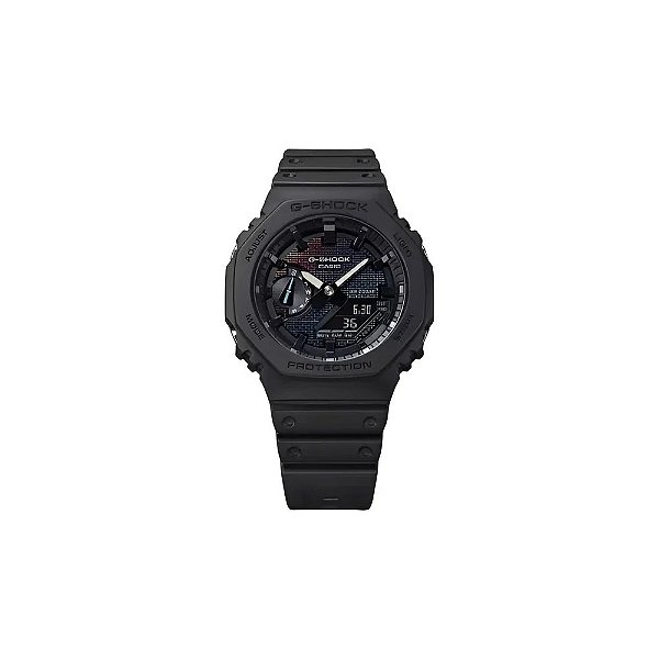 Relógio Casio G-Shock GA-2100RW-1ADR Analógico/Digital Masculino - Black/Rainbow
