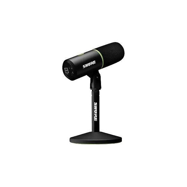 Microfone Gamer Shure MV-6 USB-C - Preto
