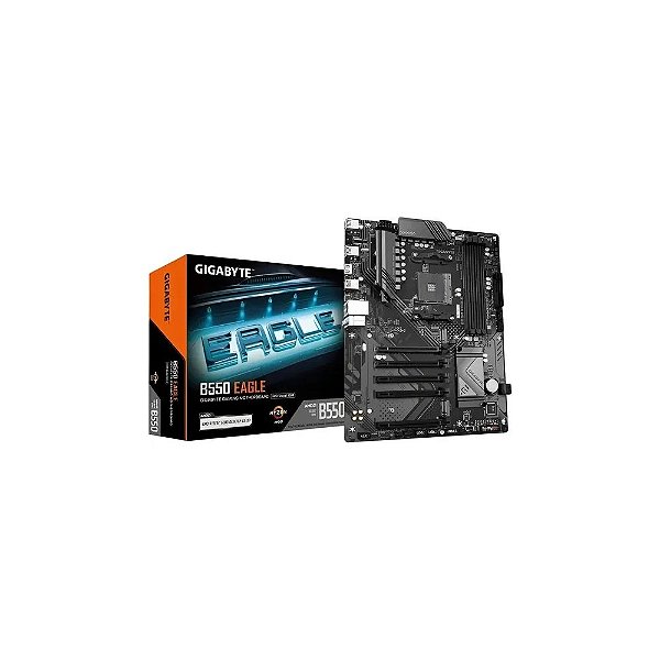 Placa-Mãe Gigabyte B550 Eagle 6 AM4 DDR4 ATX Wi-Fi