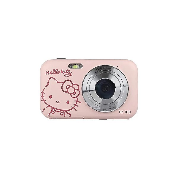 Câmera Yashica DZ-100 X Hello Kitty - Rosa