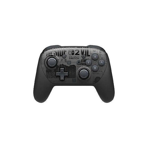 Controle Sem Fio Nintendo Pro Resident Evil Requiem para Nintendo Switch 2 - Preto