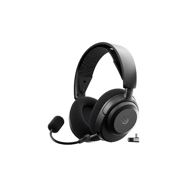 Fone de Ouvido Gamer Steelseries Arctis Nova 3PW 61686 Sem Fio - Preto