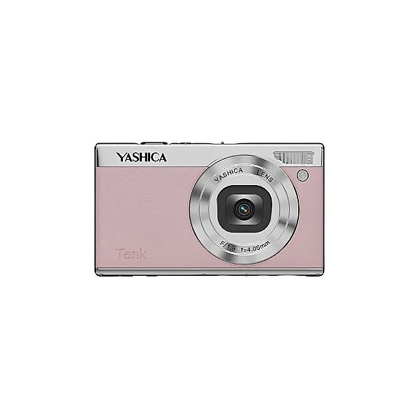 Câmera Digital Yashica Tank - Marshmallow Rosa
