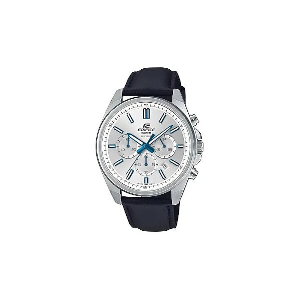 Relógio Casio Edifice EFV-650L-7AVUDF Analógico Masculino Prata/Azul