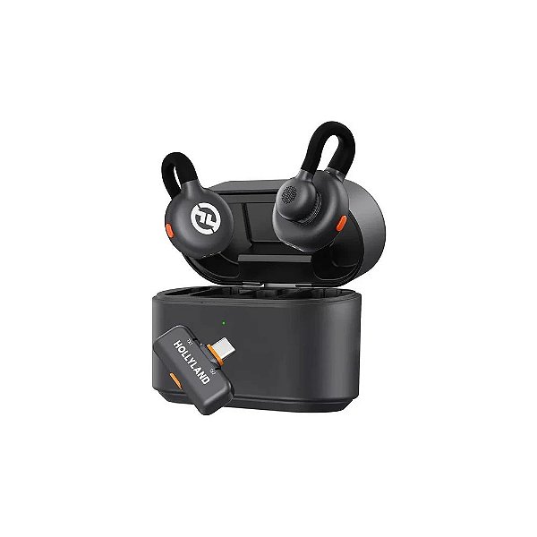 Microfone Sem Fio Hollyland Lark M2S - Preto